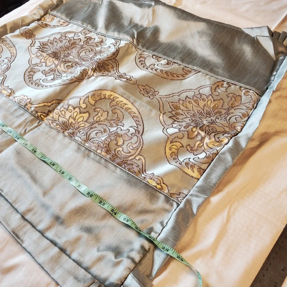 Set Of 2 Chic Home Design Ruffle Floral 1 Standard Pillow Sham And 1 Euro Sham‎